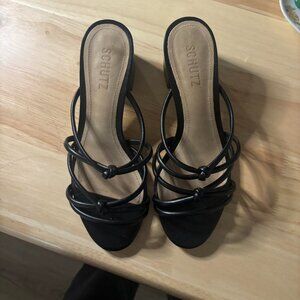 Schutz Women's Black Footwear